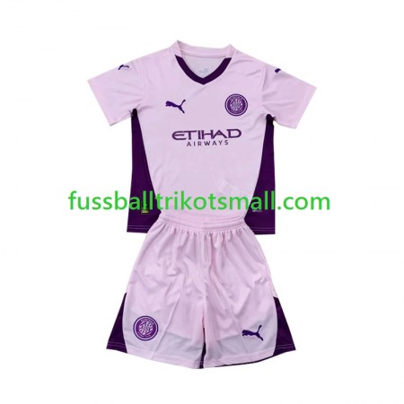 Fußballtrikots Girona Kinder 2024-2025 Kurzarm 3rd trikot kaufen
